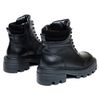 Ботинки черные кожаные на меху 6431-1, 39, 25.5 см