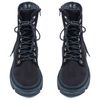 Ботинки черные из натурального нубука на байке 5192-1-N, 40, 26 см