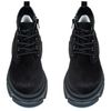 Ботинки черные замшевые на меху 6374-1-Z, 37, 23.5 см