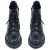 Ботинки черные из натуральной кожи на байке 5203-1, 37, 23.5 см