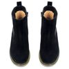 Ботинки черные из натуральной замши на кожаной подкладке Chelsea 4125-1-Z, 40, 26 см