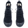 Ботинки черные из натуральной замши на меху 6352-1-Z, 40, 25.5 см