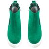 Ботинки зеленые из натуральной замши на кожаной подкладке Chelsea 4125-5-Z, 36, 23 см