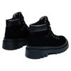 Ботинки черные замшевые на меху 6420-1-Z, 41, 26 см