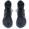 Ботинки черные из натурального нубука на байке 5225-1-N, 36, 23 см