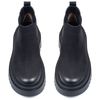 Ботинки черные нубуковые на байке 5243-1-N, 36, 23 см