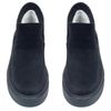 Ботинки черные из натурального нубука на меху 6370-1-N, 41, 26.5 см