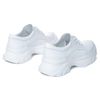 Туфли белые кожаные на спортивной подошве 3735-8