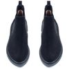 Ботинки черные из натуральной замши на байке Chelsea 5181-1-Z, 36, 23.5 см