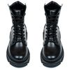Ботинки черные кожаные на байке 5275-1, 40, 25.5 см