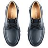 Туфли черные кожаные с мягкой стелькой 3734-1