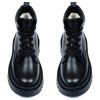 Ботинки черные кожаные на меху 6410-1, 36, 23 см