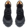 Ботинки черные замшевые на кожаной подкладке 4164-1-Z, 36, 23.5 см