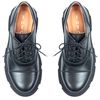 Туфлі чорні шкіряні на шнурівці 0012-1