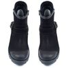 Ботинки черные из натурального нубука на байке 5216-1-N, 40, 26.5 см