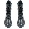 Ботинки черные из натуральной кожи на меху 6404-1, 40, 26 см