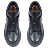 Ботинки черные кожаные на байке 0020-1, 37, 23.5 см