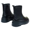 Ботинки черные кожаные на меху 6435-1, 40, 25.5 см