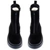 Ботинки черные замшевые на меху 6407-1-Z, 36, 23 см