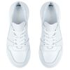Кроссовки белые кожаные с мягкой стелькой 2107-8